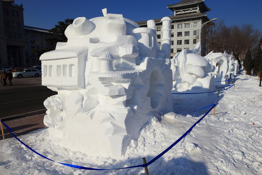2016國際大學生雪雕大賽