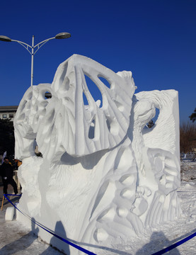 2016國際大學生雪雕大賽