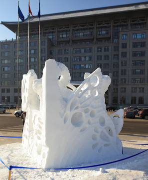 2016國(guó)際大學(xué)生雪雕大賽
