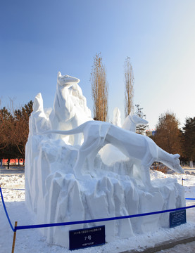 2016 國際大學(xué)生雪雕大賽