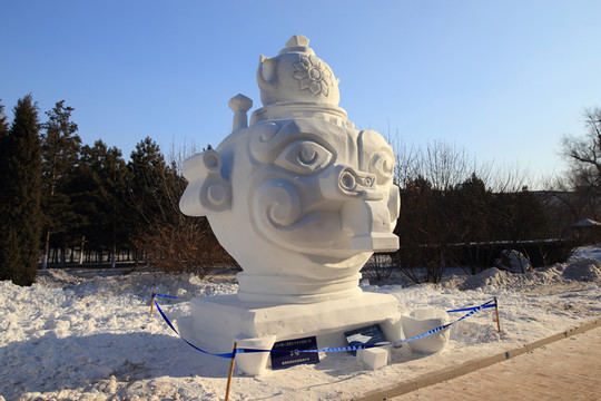 2016國(guó)際大學(xué)生雪雕大賽