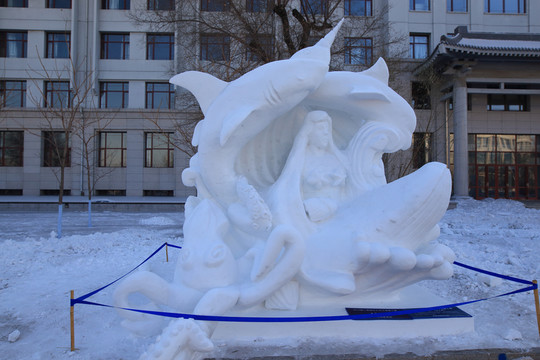 2016 國際大學生雪雕大賽