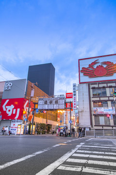 國外商業(yè)街區(qū)廣告牌