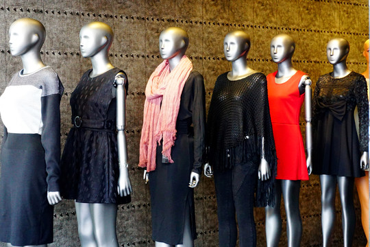女裝模特展示