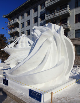 2016 國際大學(xué)生雪雕大賽