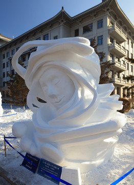 2016國際大學(xué)生雪雕大賽