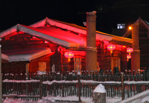 中國(guó)雪鄉(xiāng) 雪鄉(xiāng)夜色