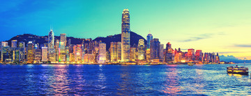 維多利亞港夜景