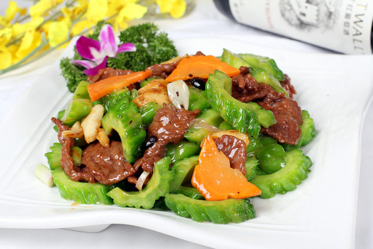 涼瓜炒牛肉
