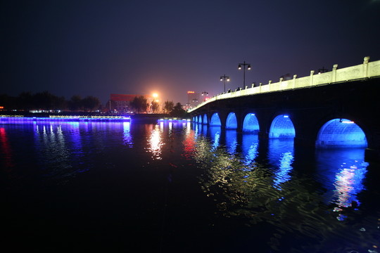 古城夜景