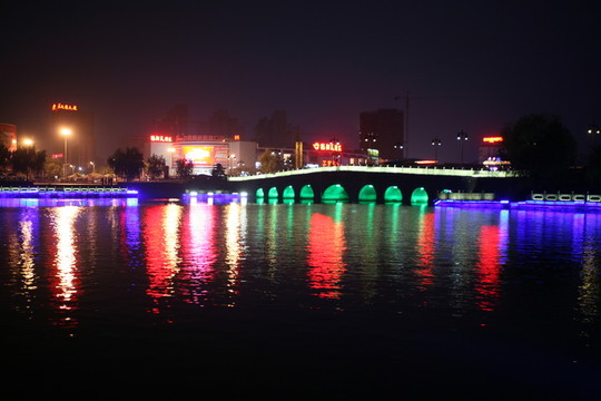 古城夜景