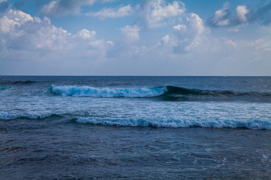 海浪 藍(lán)天