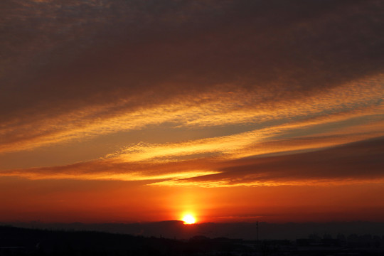 旭日晨曦