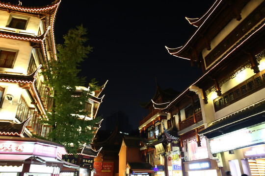 上海城隍廟夜景