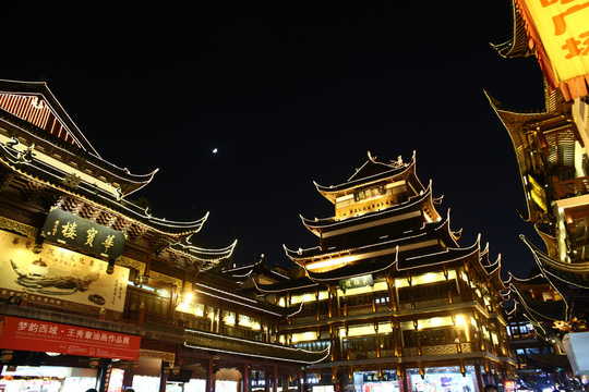 上海城隍廟夜景