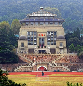 武漢大學(xué)老圖書館