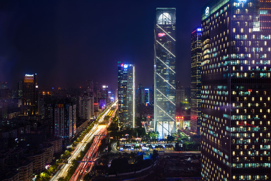 廣州黃埔大道夜景