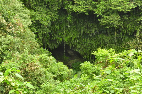 火山口地貌