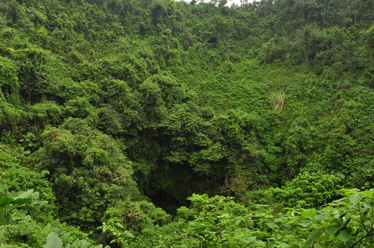火山口地貌