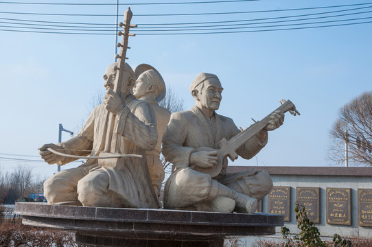 哈密博物館雕塑