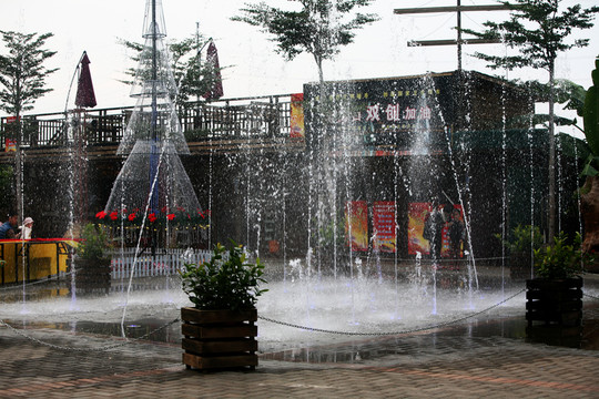 水花
