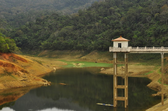 干涸水庫 五指山太平水庫