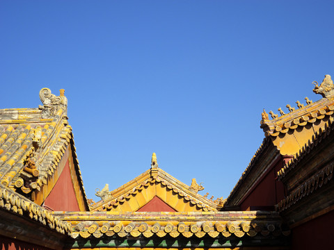 北京故宮內(nèi)廷院落