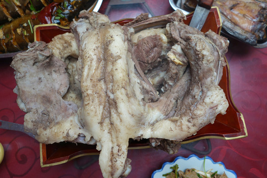 手扒羊肉