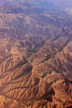 航拍山川