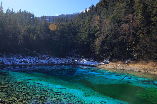 五彩池