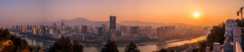 蘭州黃河全景 接片