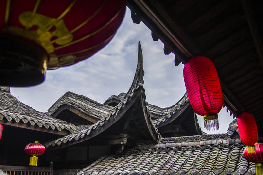 閬中 庭院