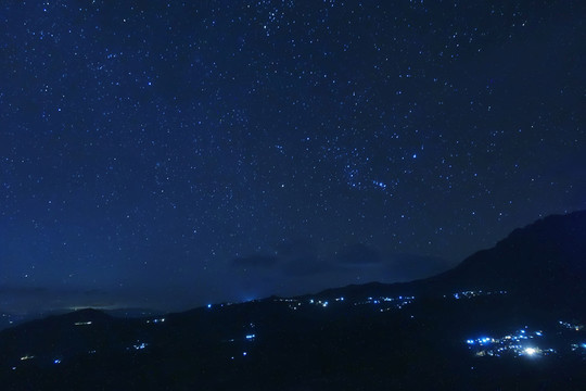 冬季南部星空