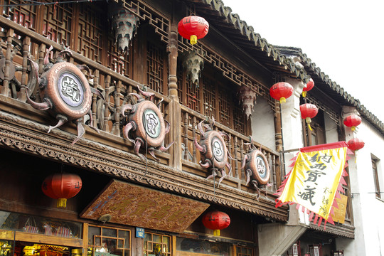 老街 山塘街 蘇州 七里山塘