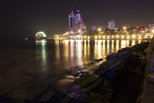 青島夜景風(fēng)光