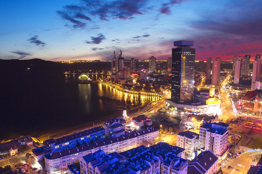 青島夜景風(fēng)光