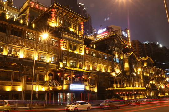 重慶市洪崖洞夜景