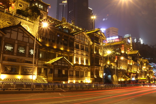 重慶市洪崖洞夜景