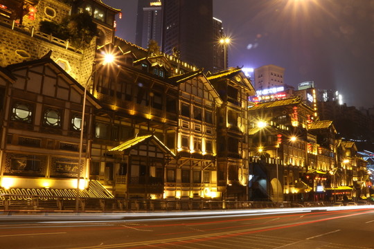 重慶市洪崖洞夜景