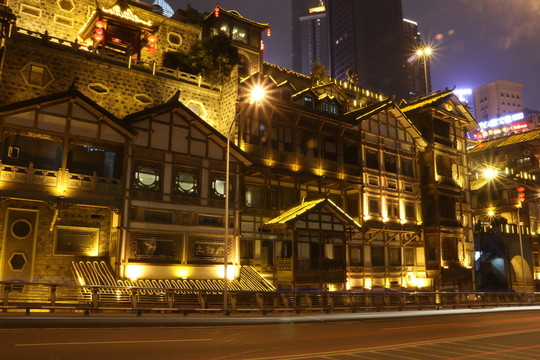 重慶市洪崖洞夜景