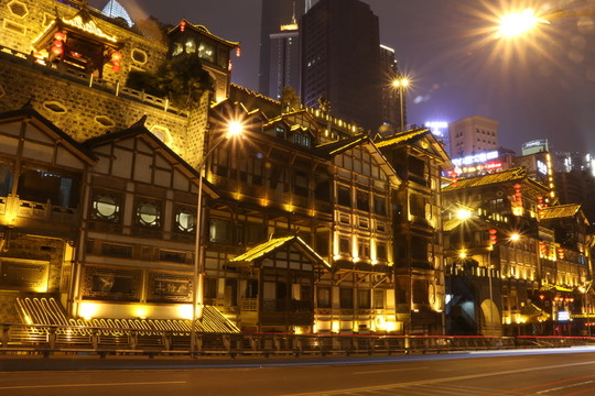 重慶市洪崖洞夜景