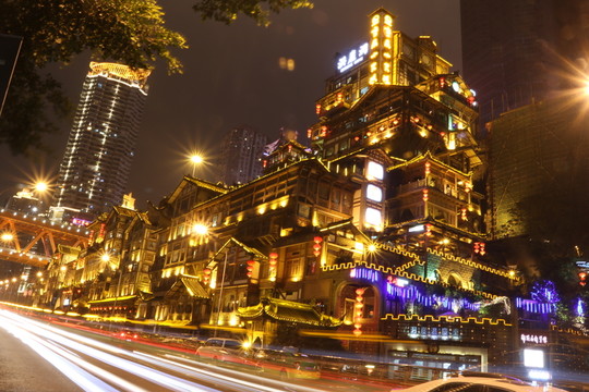 重慶市洪崖洞夜景