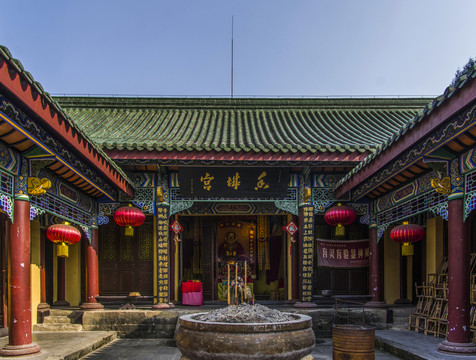閬中 古庭院