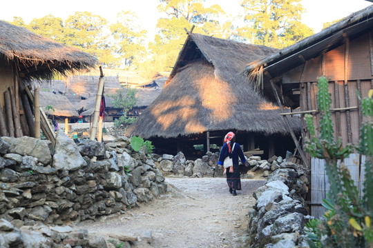 翁丁佤族村寨