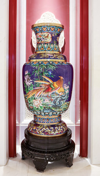 景泰藍(lán)花瓶 景泰藍(lán)擺件