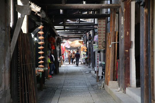 甪直古鎮(zhèn) 老街長(zhǎng)廊