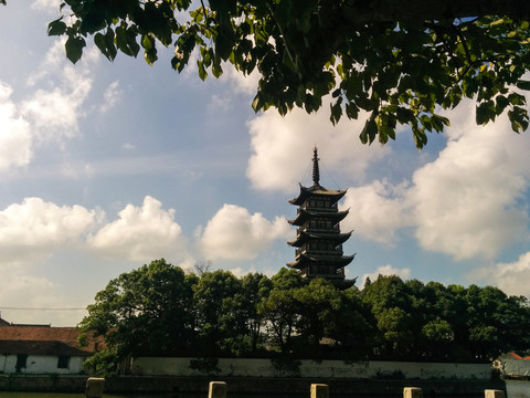 上海青浦萬壽塔