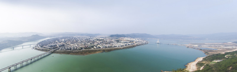 閬中 全景圖