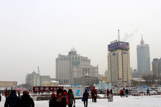 哈爾濱市 中央大街 建筑藝術(shù)