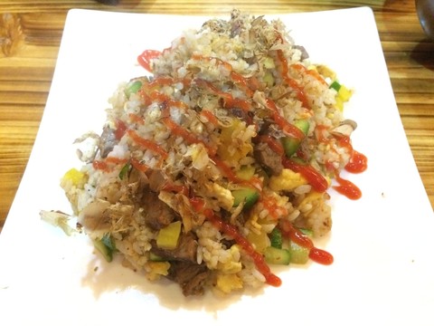 日式牛肉炒飯